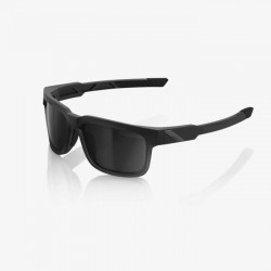 100% S2 Sunglasses - Soft Tact Black/Smoke Lens