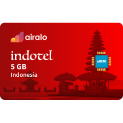 Airalo Indonesia 5GB Data eSIM Airalo Indonesia 5GB Data eSIM
