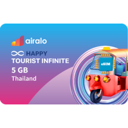 Airalo Thailand 5GB Data eSIM Airalo Thailand 5GB Data eSIM