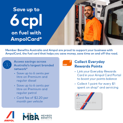 REIV Members can save up to 6cpl on fuel with AmpolCard*