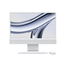 Apple 24-inch iMac with Retina 4.5K display: Apple M3 chip with 8‑core CPU and 8‑core GPU, 256GB SSD