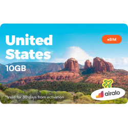 Airalo USA 10GB Data eSIM