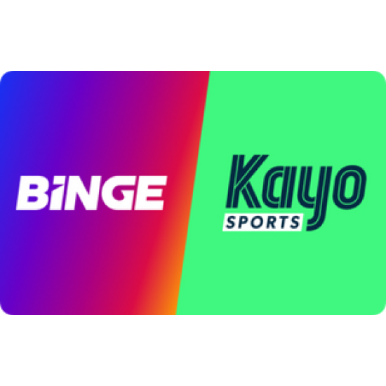 Streamotion eGift Card - $25 - Kayo & Binge