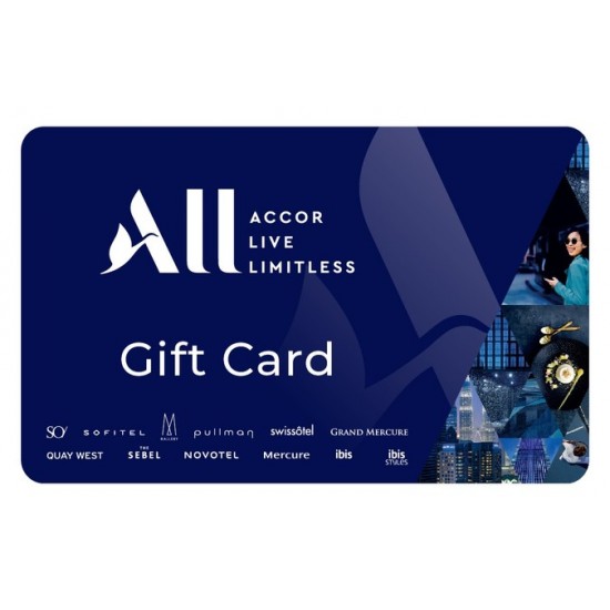 Accor Hotels eGift Card - $100