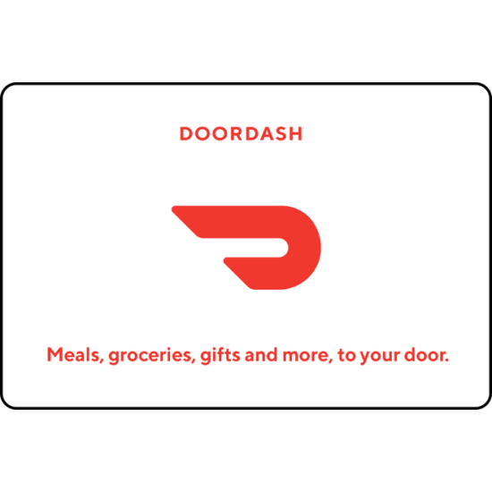DoorDash eGift Card - $50