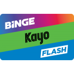 Streamotion eGift Card - $100 - Kayo, Binge & Flash