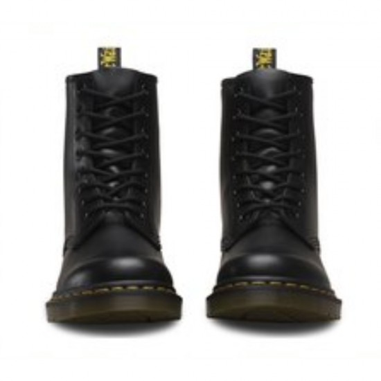 Dr. Martens 1460 Smooth Black Boots - Size 8