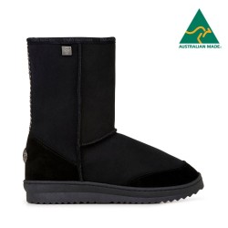 EMU Australia - Unisex Platinum Outback Lo Boots - Black - Size 14
