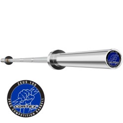 Lifespan Fitness CORTEX ZEUS100 7FT 20KG OLYMPIC COMPETITION BARBELL WITH LOCKJAW COLLARS