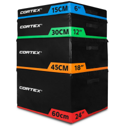 Lifespan Fitness CORTEX Soft Plyo Box Stacking Set 
