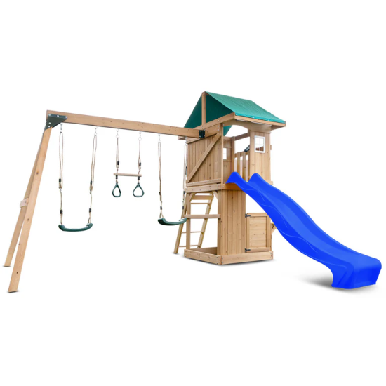 Lifespan Kids Montrose Play Centre Set with 2.2m - Blue Slide