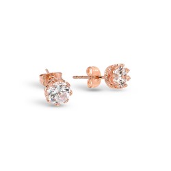 Pica LéLa - Ballerina Necklace & Crown Stud Earrings